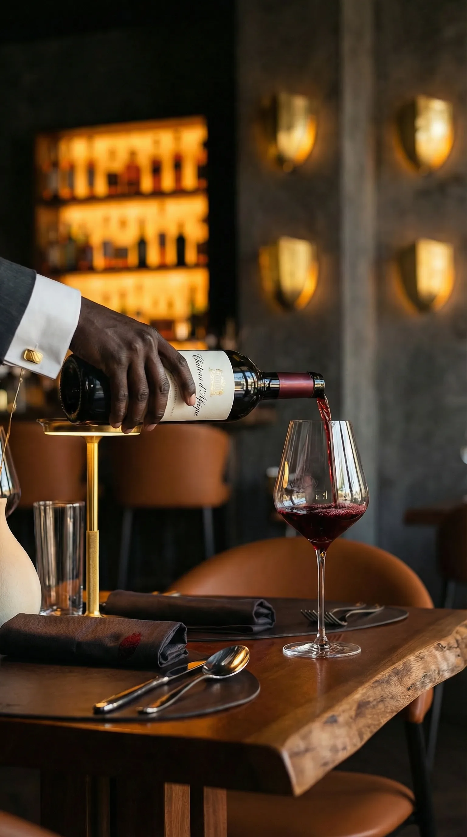 Wine pour
